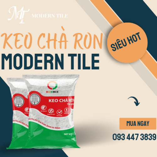 Keo chà ron là gì? Các loại keo chà ron phổ biến nhất