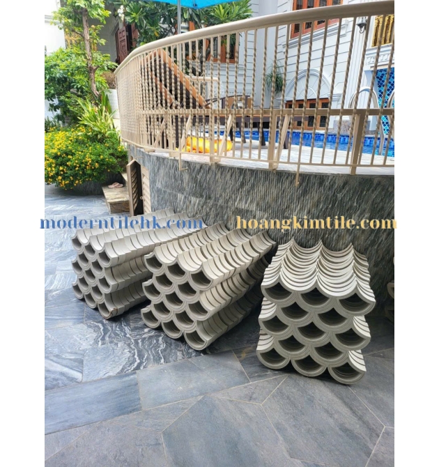 GẠCH 3D BÔNG GIÓ HKG - 417