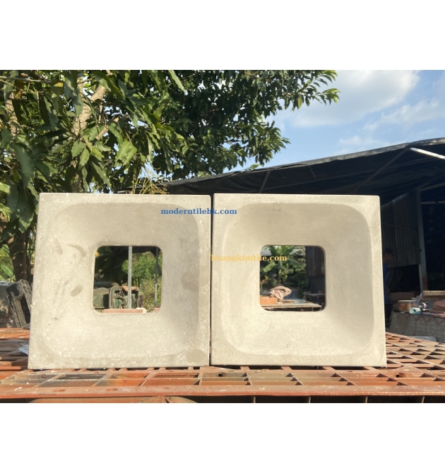 Gạch 3D bông gió HKG - 437